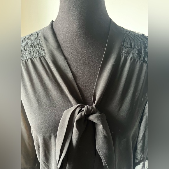 Pins and needles sheer blouse size medium item 05-31 - Picture 7 of 10